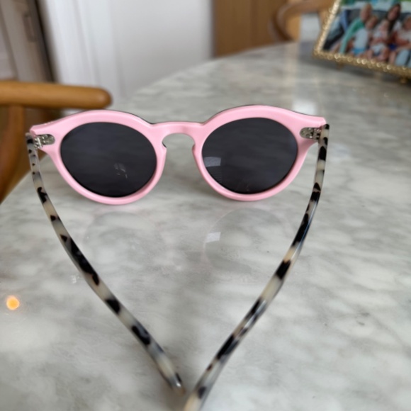 COPY - Illesteva Leonard II Sunglasses, Tortoise & Pink - Picture 4 of 4